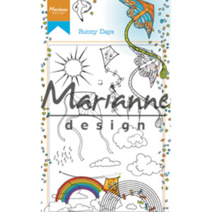 HT1635 Marianne Design Clear Stamps Hetty's Sunny days