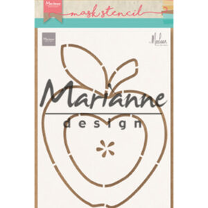 PS8013 Marianne Design Craft stencil: Apple by Marleen
