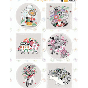 EWK1269 Marianne Design Knipvel A4 Tres Jolie 2