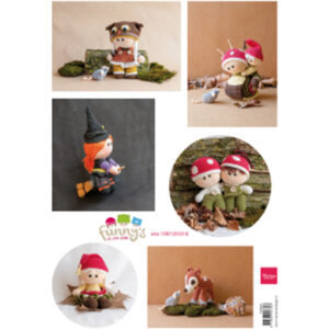 VK9581 Marianne Design Knipvel A4 Ilse's Funny's - Fall