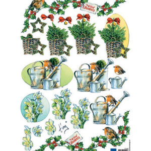 IT522 Marianne Design *Knipvel A-4Shake-It Kerstboom