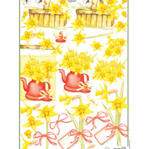 3D525 Marianne Design Knipvel A-4 Narcis