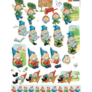 IT534 Marianne Design Knipvel A-4Kabouters