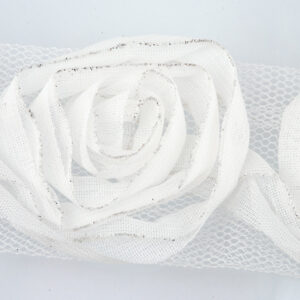 FR1112 Marianne Design Flower Ribbons 50cm Off white large