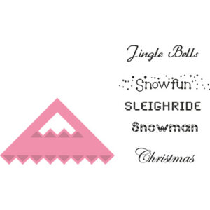 COL1342 Marianne Design Collectable Corner and winter sentiments UK