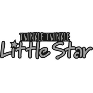 CR1328 Marianne Design Craftable Twinkle, twinkle little star