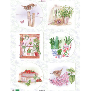 EWK1273 Marianne Design French antiques herbs