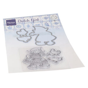 HT1652 Marianne Design Clear Stamps & Dies - Hetty's Dutch girl