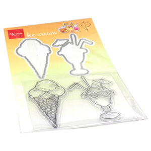 HT1657 Marianne Design Clear Stamps - Hetty's Summer - ice cream