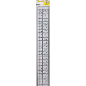 Cutting ruler with metal strip 30cm