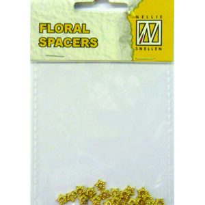 Floral Spacers (20) - gold nr. 7