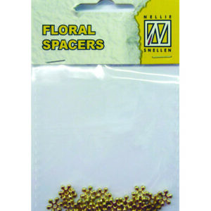 Floral Spacers (20) - gold nr. 12