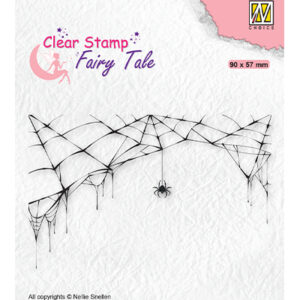 Clear Stamps, Fairy Tale Spider and web