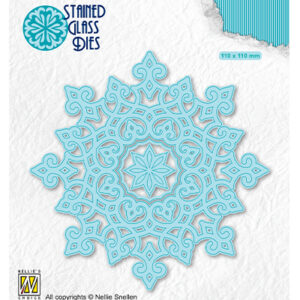 Stained Glass Dies French lily