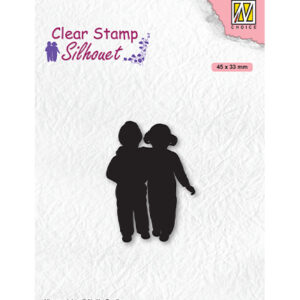 Clear Stamps, Silhouettes Close Friends
