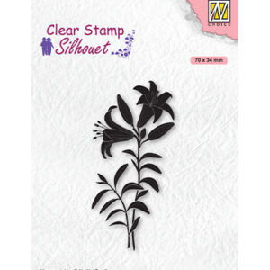 Clear Stamps, Silhouettes Lily