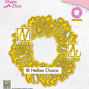 Shape Dies, Easter wreath