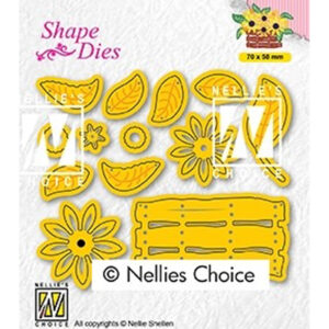 Shape Dies, Build-up dies: flower basket