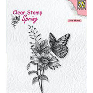 Clear Stamps Spring, Butterfly