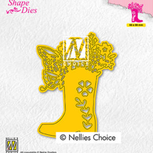 Shape Dies, Boot with flowers