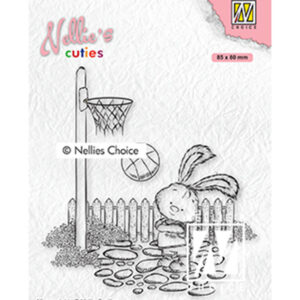 Nellie's Cuties Clear stamps, Lars the sportsman