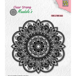 Clear Stamps Mandala, Fantasy flower