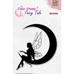 Clear Stamps Fairy Tale, Elf on the moon