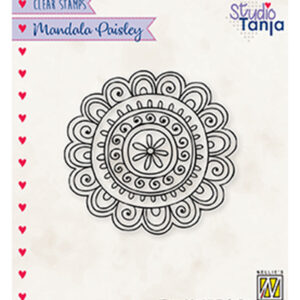 Clear Stamps, Mandala's Paisley flower