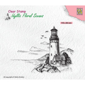 Clear stamps Idyllic Floral Scenes, Light house