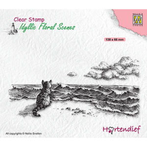 Clear stamps Idyllic Floral Scenes, Missing you