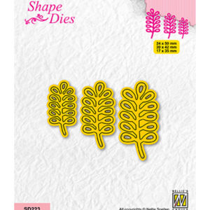 Shape dies, Set of 3 Branches-2