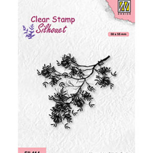 Clear Stamps Silhouette, Acacia Branch