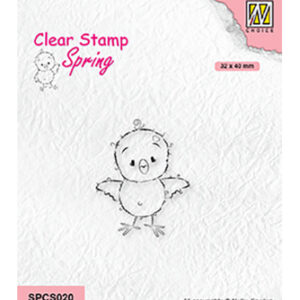 Clear stamps Spring, Chickies: learn to fly
