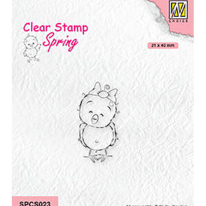 Clear stamps Spring, Chickies: Happy