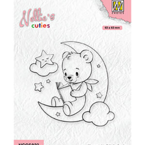 Nellie's Cuties Clear Stamps, Bedtime stories