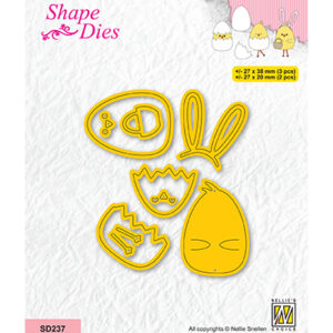 Shape dies, Easter chicken