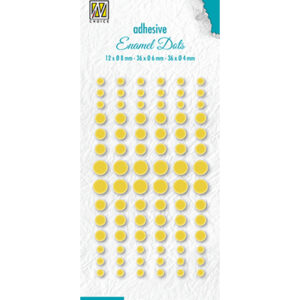 Enamel dots, Yellow