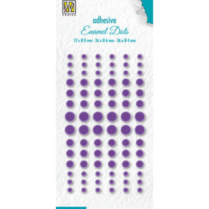 Enamel dots, Purple