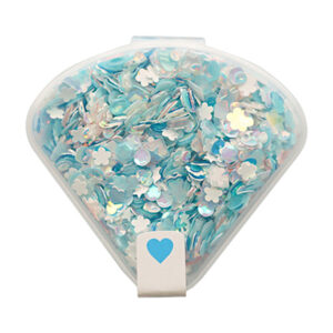 Sequins assorti, Blue