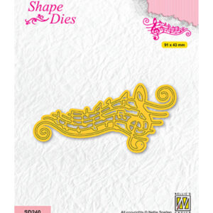 Shape dies, Musical notes