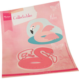 COL1512 Marianne Design Collectable, Flamingo float by Marleen