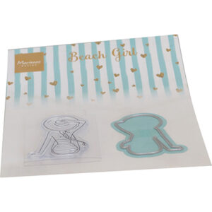 CS1099 Marianne Design Clear Stamps & dies, Beach girl