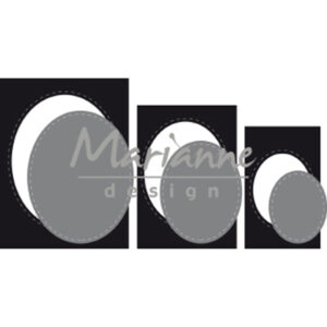 CR1467 Marianne Design Craftable Basic passe-partouts Ovals