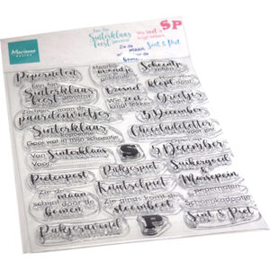 CS1113 Marianne Design stempel Sinterklaasliedjes enzo
