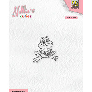 Nellie's Cuties Clear Stamps, Frog-1