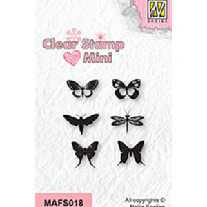 Clear stamps mini, Butterflies-2