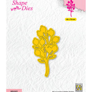 Shape dies, Garden, Branch with fruits