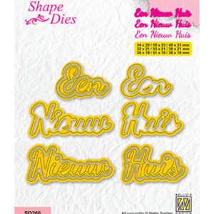 Shape dies, Dutch text, Een Nieuw Huis