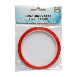 Extra Sticky Tape Roll, 10mtr x 6mm