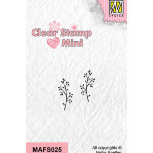 Clear stamps mini, Berrie branch